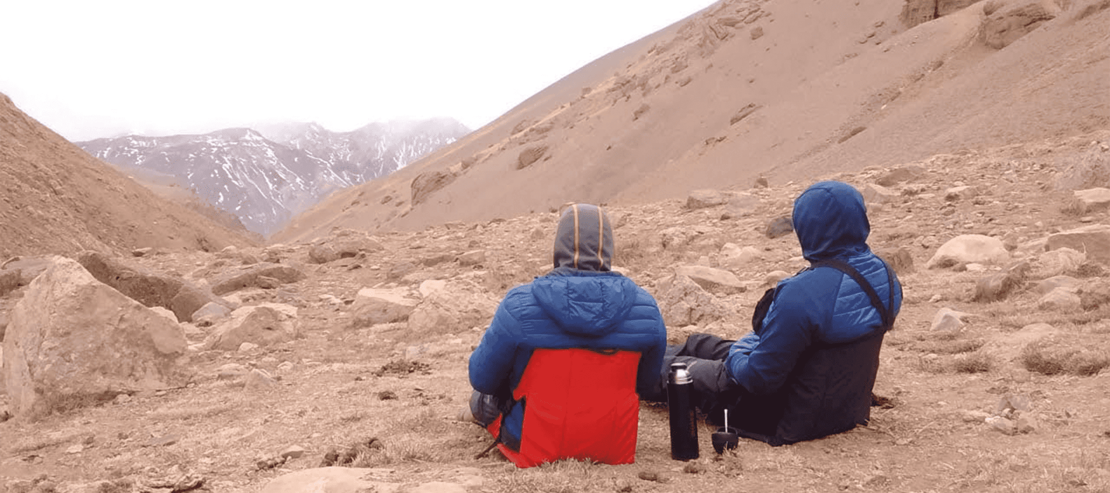 Foto de la pechera en paisaje